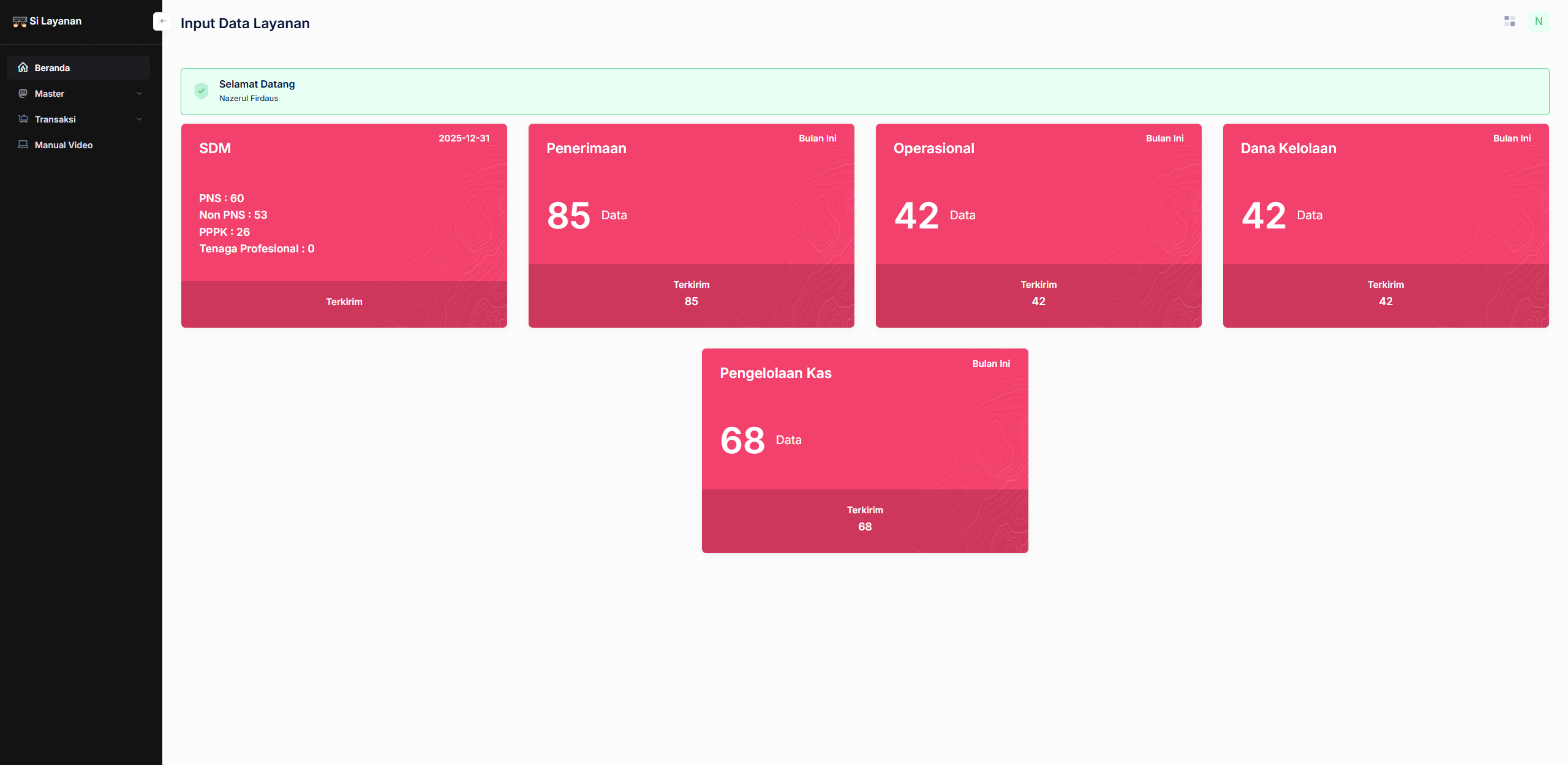 Service Data Preparation & Integration System screenshot preview