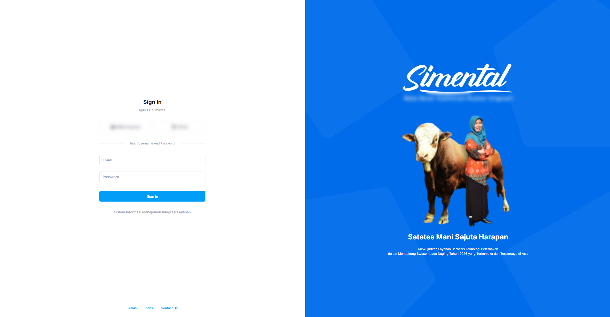Integrated Service Management Information System screenshot preview